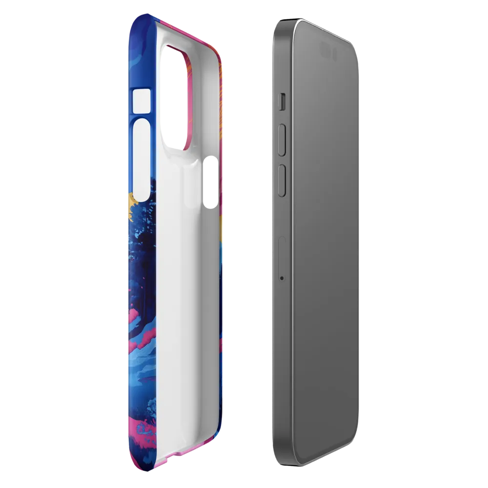 Dreamscape: The Serene River | Phone Case |  14 Pro Max | Snap Case | Glossy