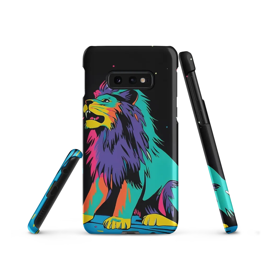 Roaring Colors: The Neon Lion