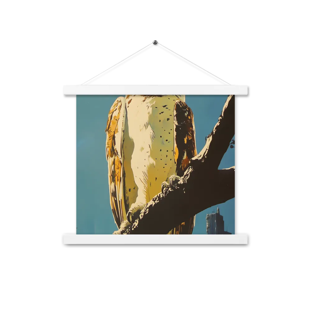 The Guardian of the Urban Wild | Poster With White Wood Hanger | 14″×14″