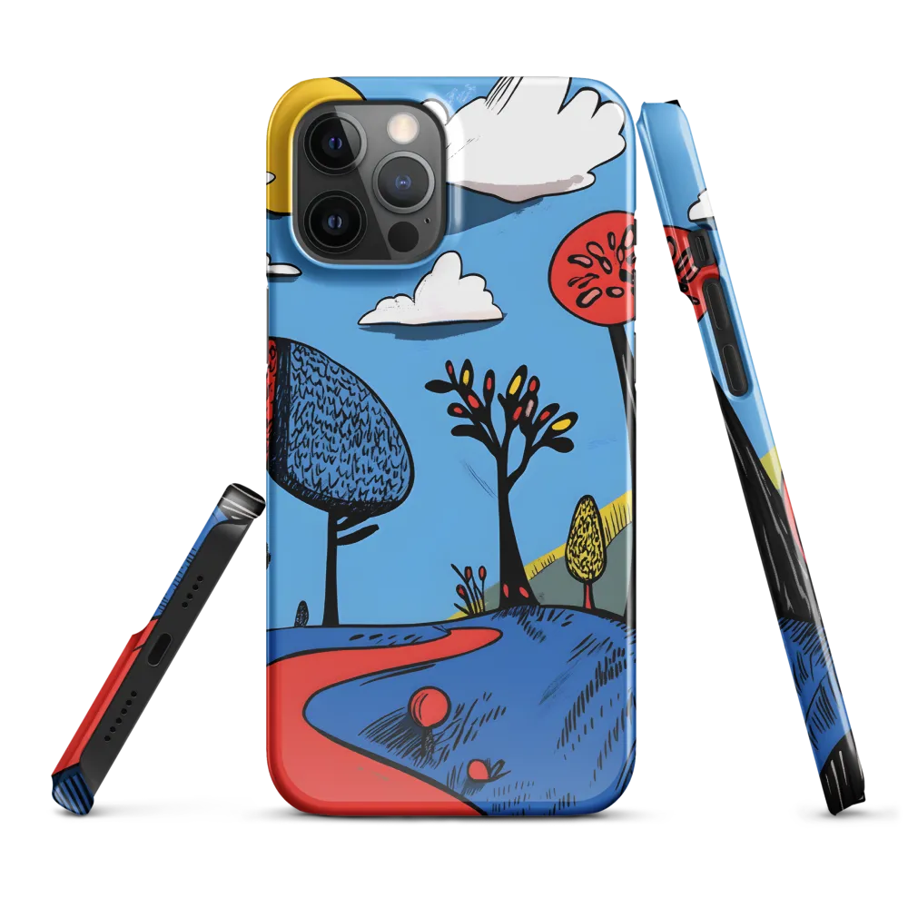 A Playful Journey Through Whimsical Woods | Phone Case |  12 Pro Max | Snap Case | Glossy