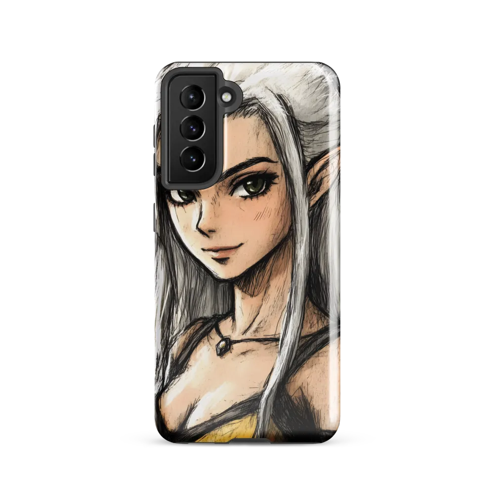 Ethereal Elegance: The Elf's Portrait