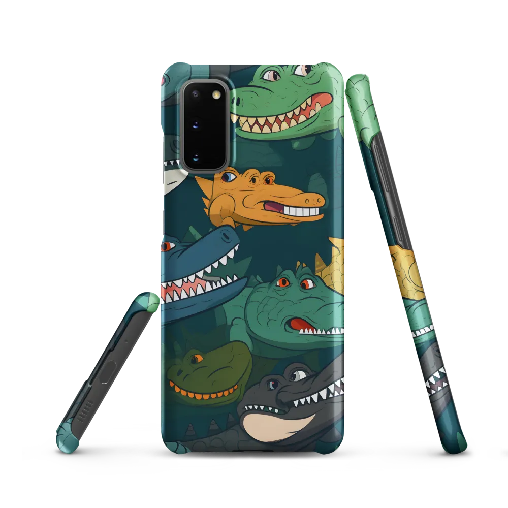 Cheerful Crocodilian Parade