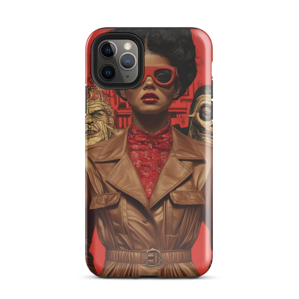 Ethereal Confidence: A Portrait of Modern Monsters | Phone Case |  11 Pro Max | Tough Case | Glossy