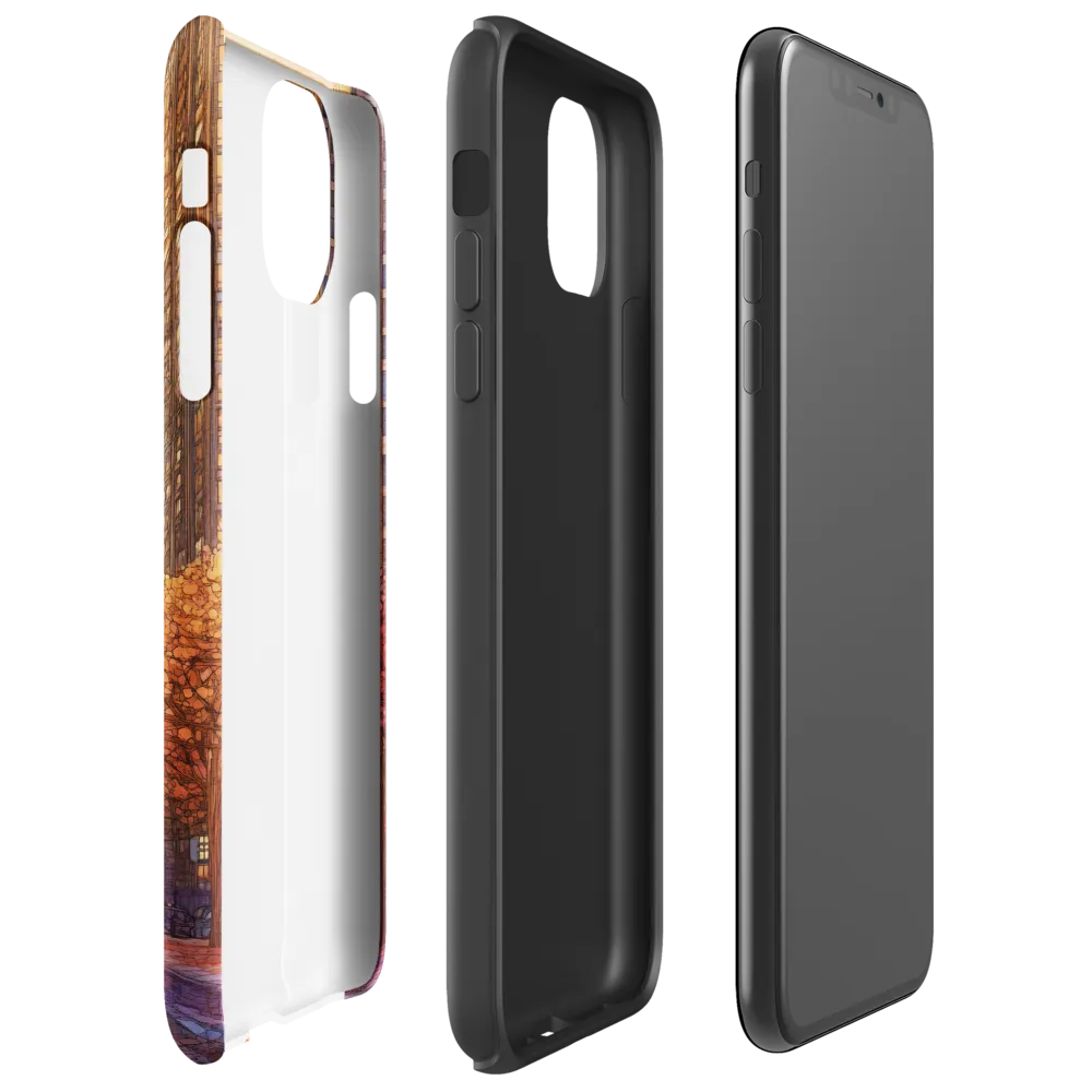 Urban Serenity at Dusk | Phone Case |  11 Pro Max | Tough Case | Glossy