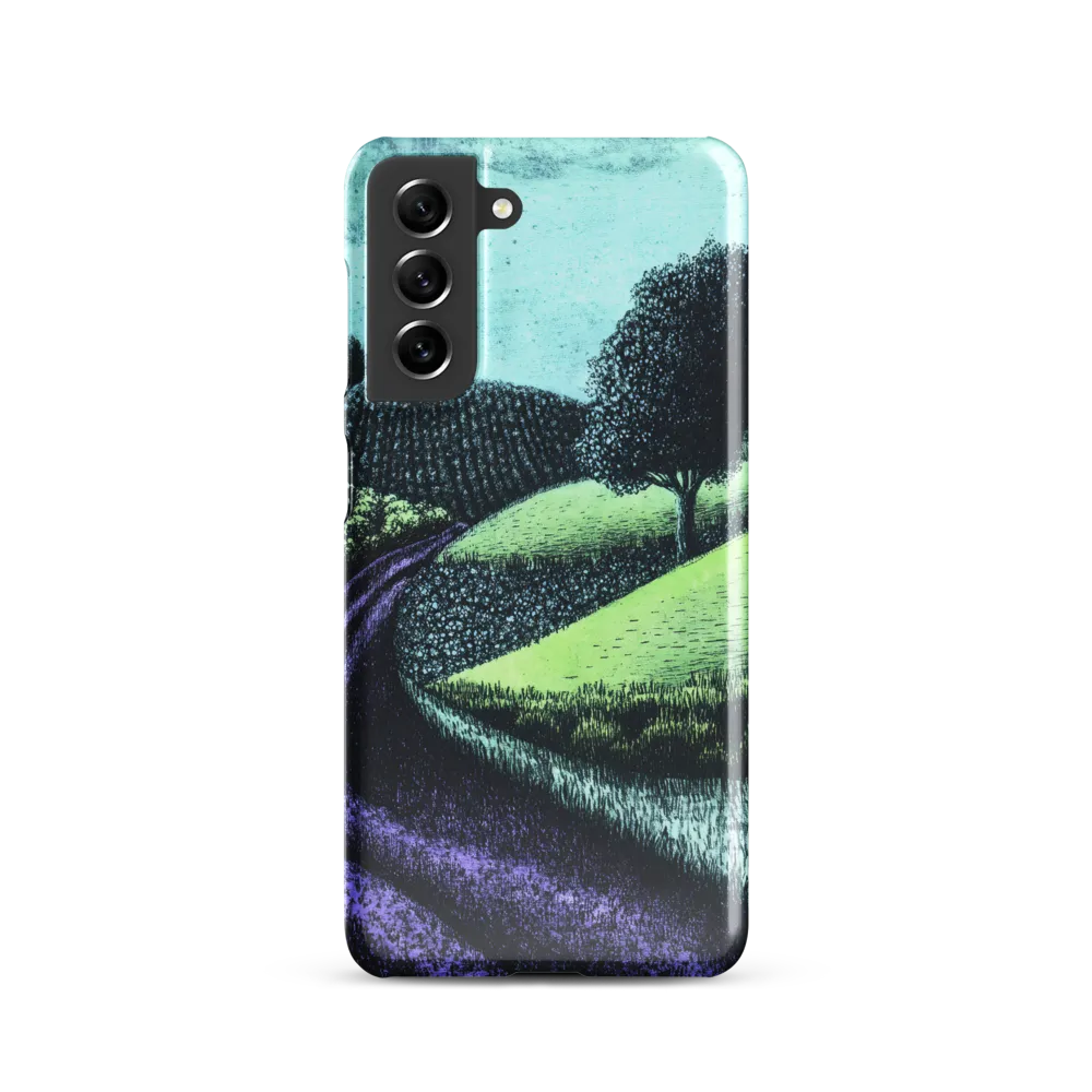 Winding Serenity: A Modern Landscape