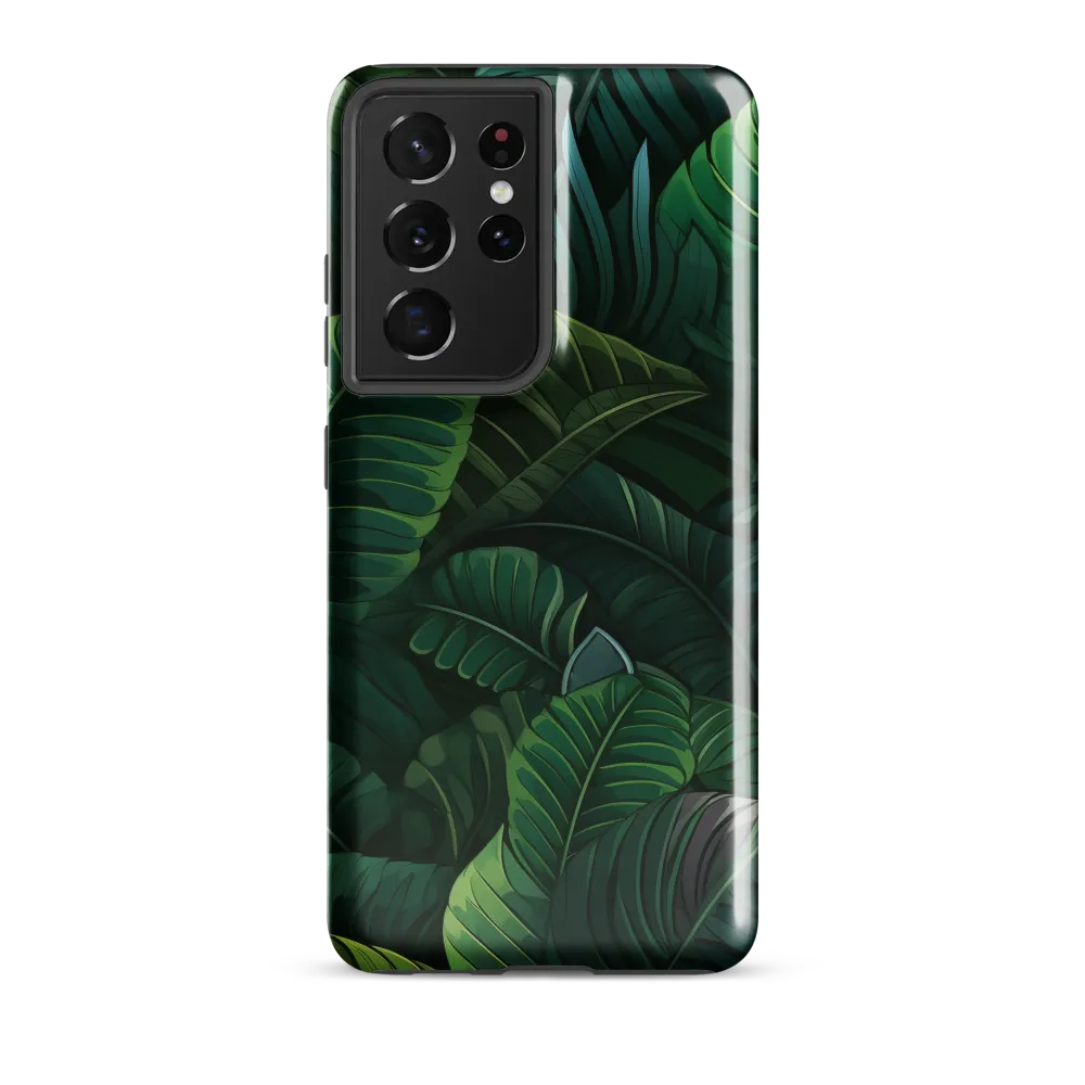 Lush Canopy: A Tropical Foliage Study
