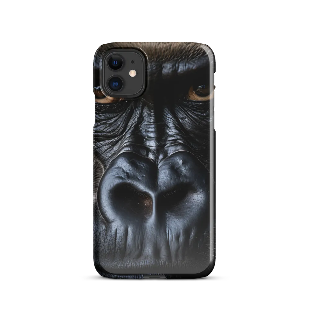 Gaze of the Wild: A Gorilla's Portrait