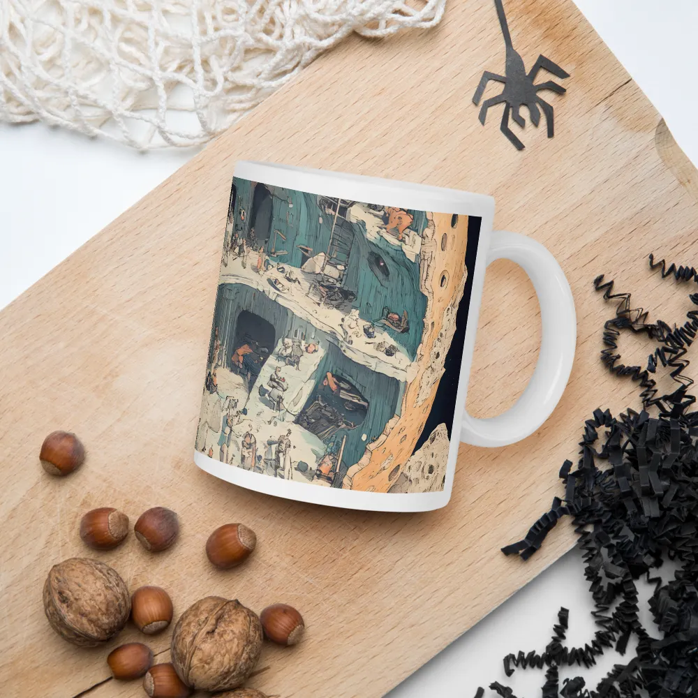 The Hollow Sphere: A Surreal Haven | Mugs | Multiple Sizes & Colors