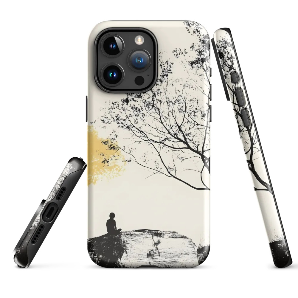 Whispers of Solitude | Phone Case |  15 Pro Max | Tough Case | Glossy