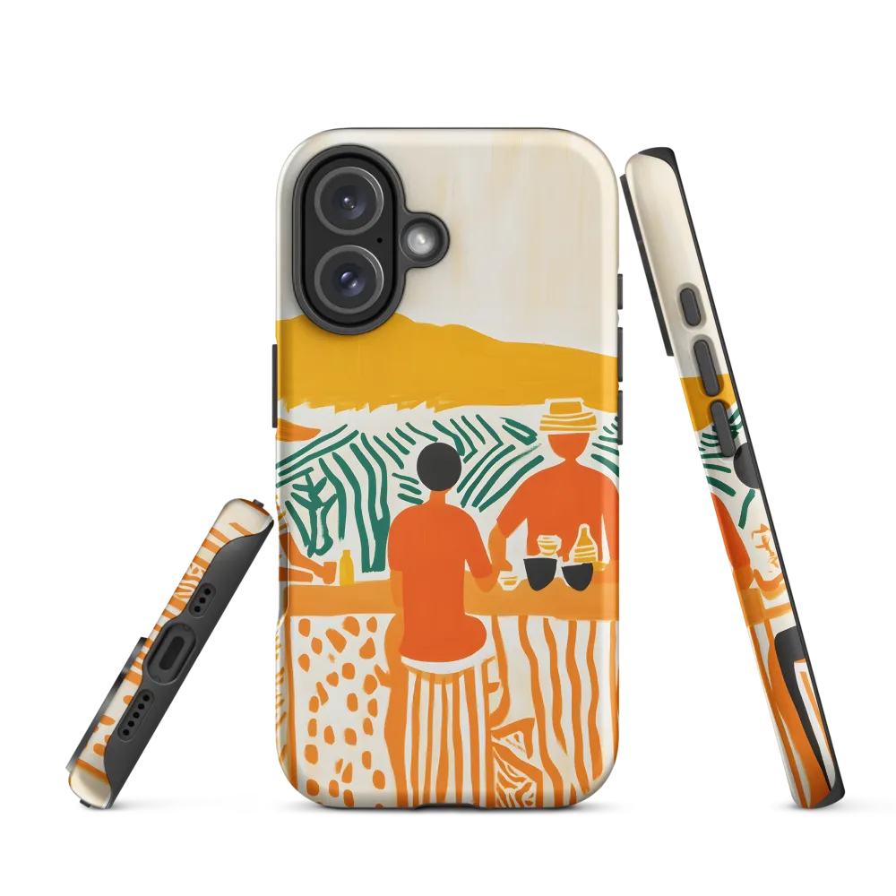 Summer Vibes: Café Conversations | Phone Case