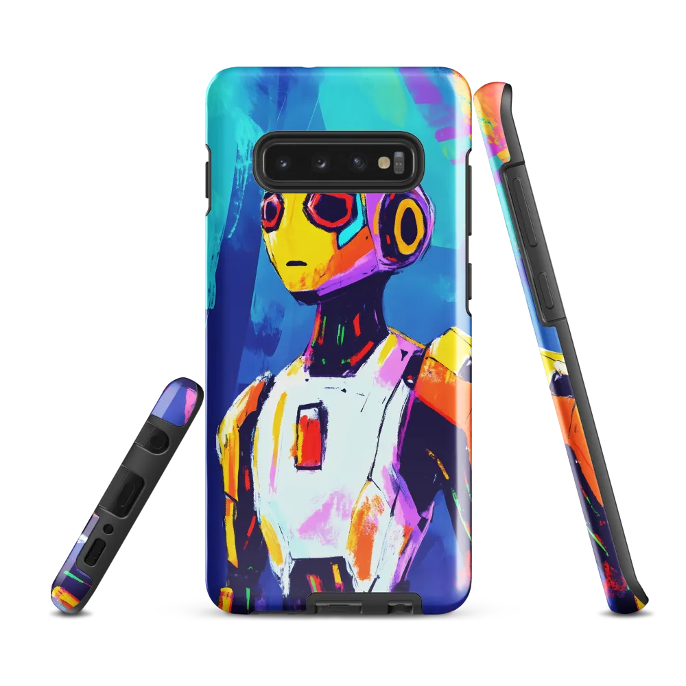 Curiosity of the Robot | Phone Case |  S10 Plus | Tough Case | Glossy