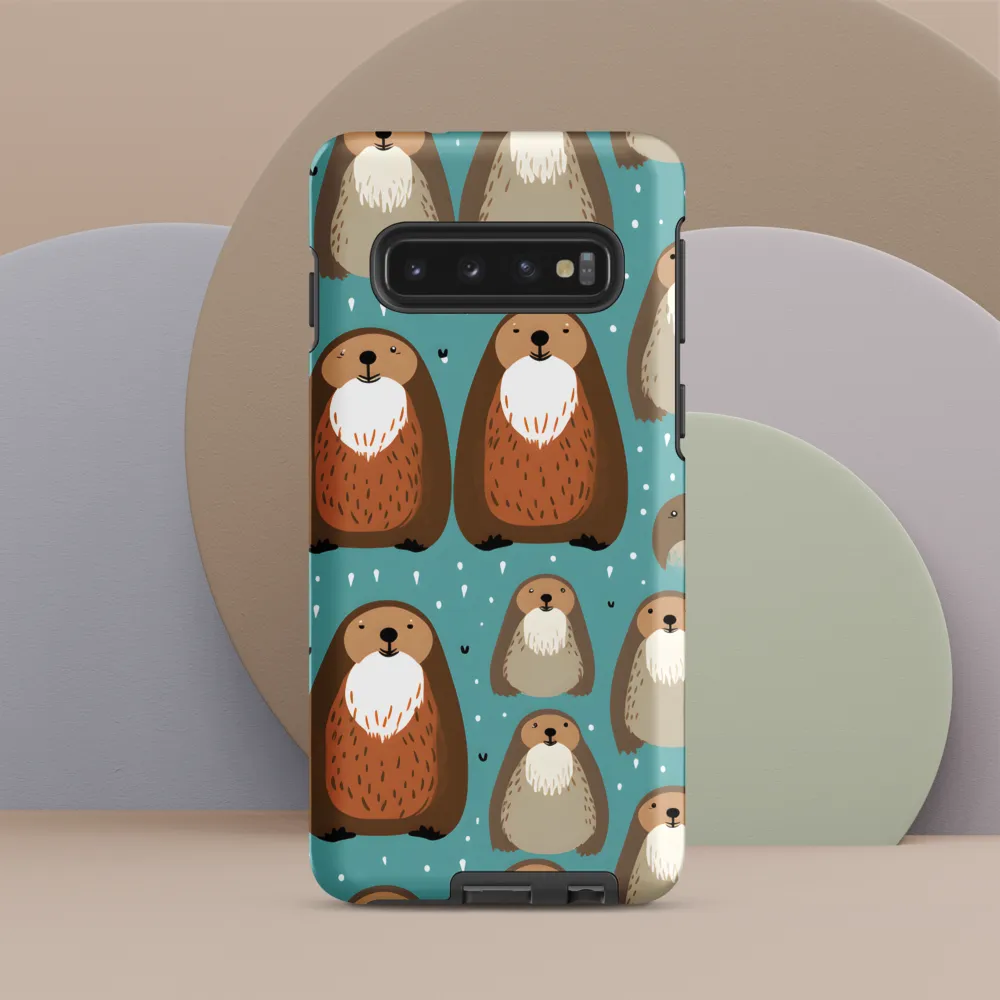 Whimsical Otter Pattern