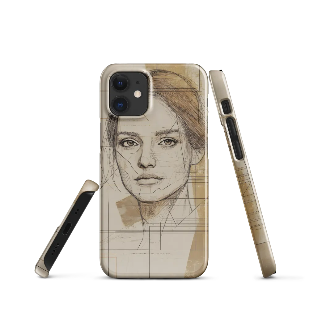 Geometric Elegance: A Modern Portrait