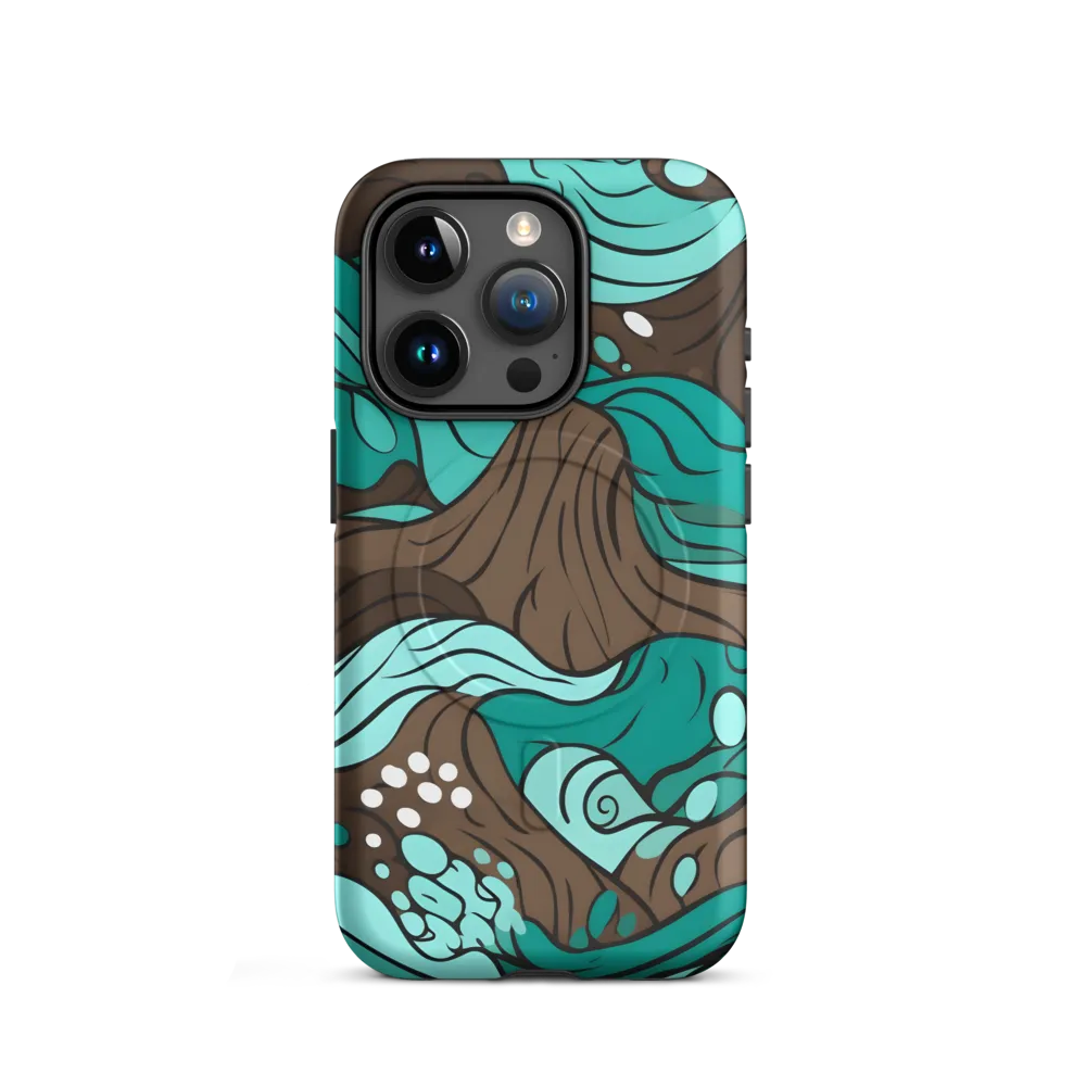 Flowing Horizons | Phone Case |  15 Pro | MagSafe® Tough Case | Matte