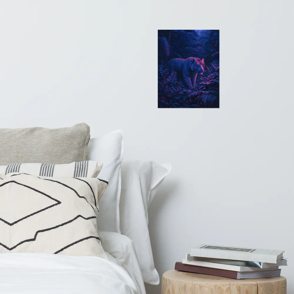 Mystic Prowler: The White Tiger in the Jungle | Poster | 11″×14″