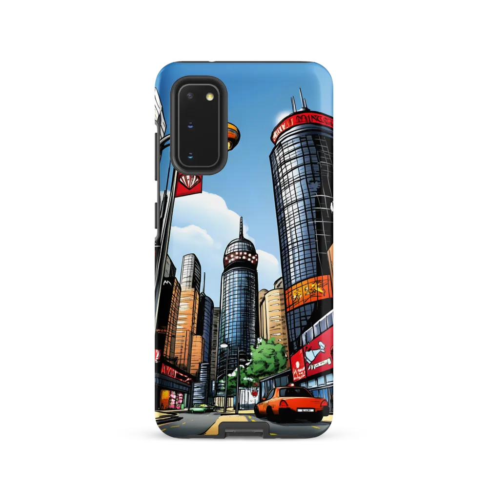 Urban Pulse: A Comic Cityscape