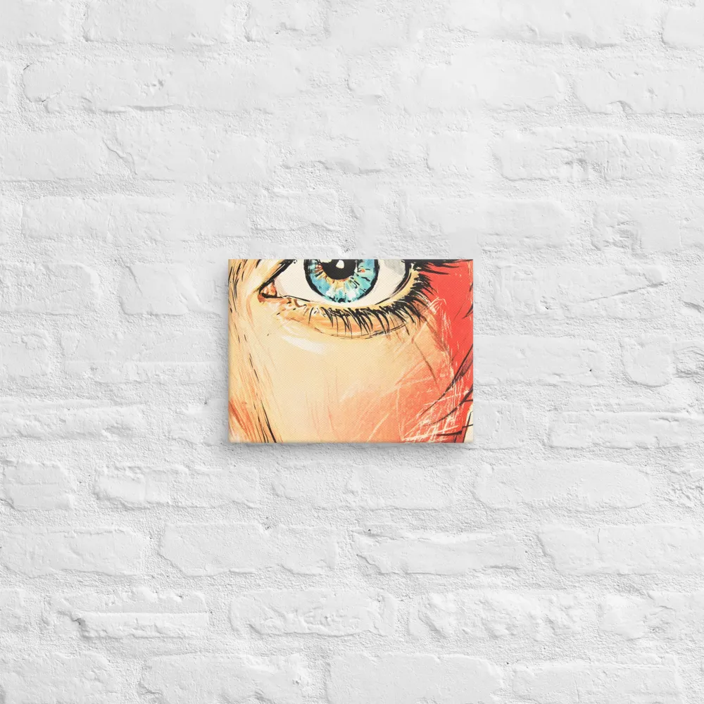 Gaze of Emotion | Canvas | 9″×12″