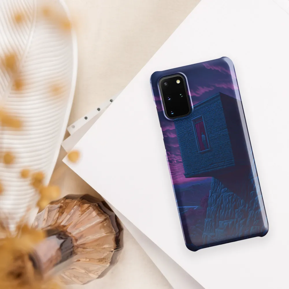 Solitude by the Edge | Phone Case |  S20 Plus | Snap Case | Glossy
