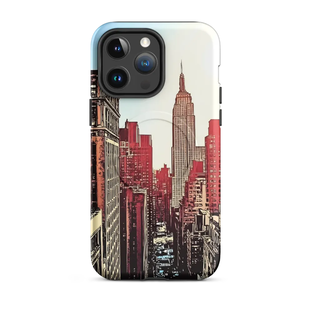 Urban Symphony: A Tribute to the Skyline | Phone Case |  14 Pro Max | MagSafe® Tough Case | Matte