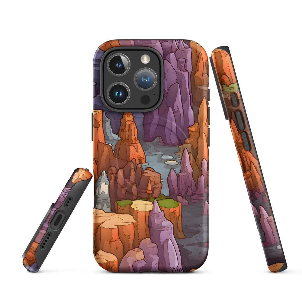 Vibrant Rockscape: A Digital Odyssey