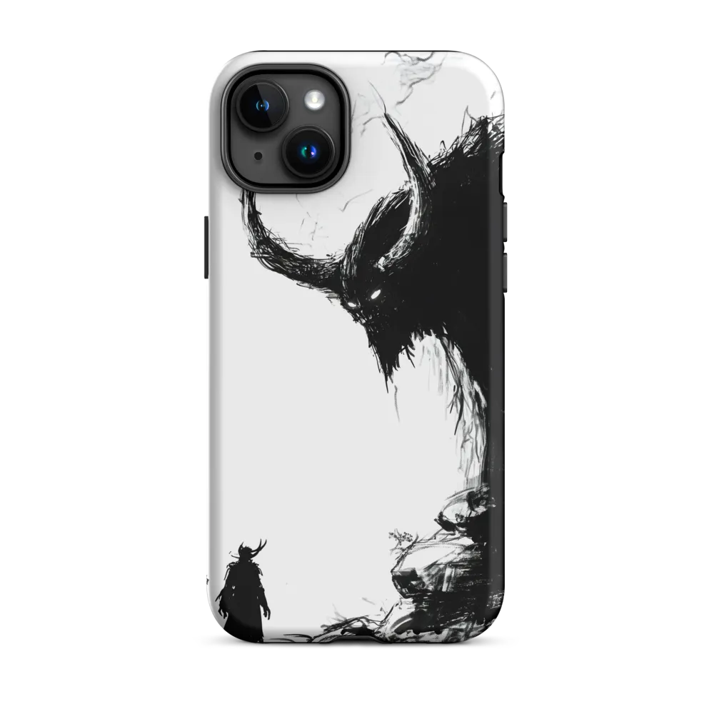 Confrontation with the Unknown | Phone Case |  15 Plus | Tough Case | Matte