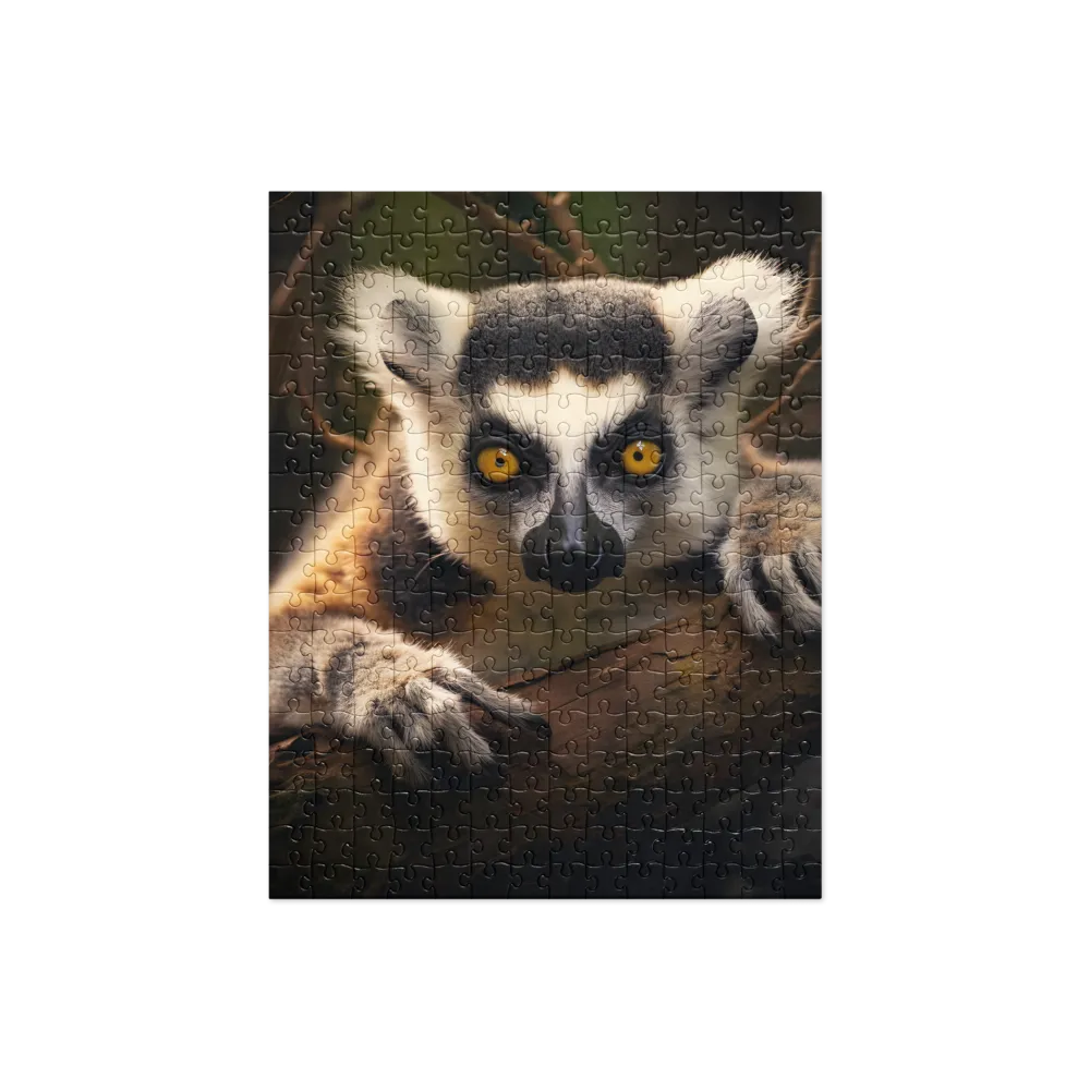 The Watchful Lemur | Jigsaw Puzzle | 252/520 pieces