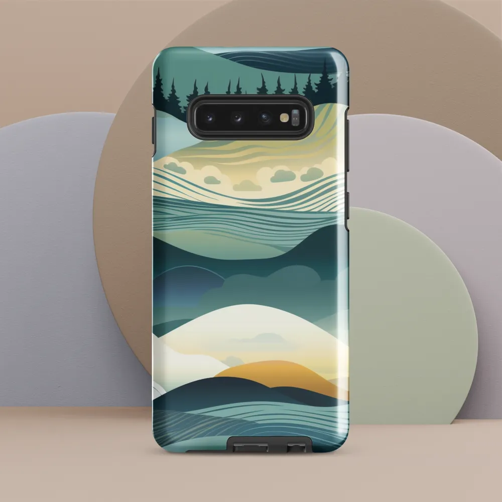 Harmonic Landscapes | Phone Case |  S10 Plus | Tough Case | Glossy