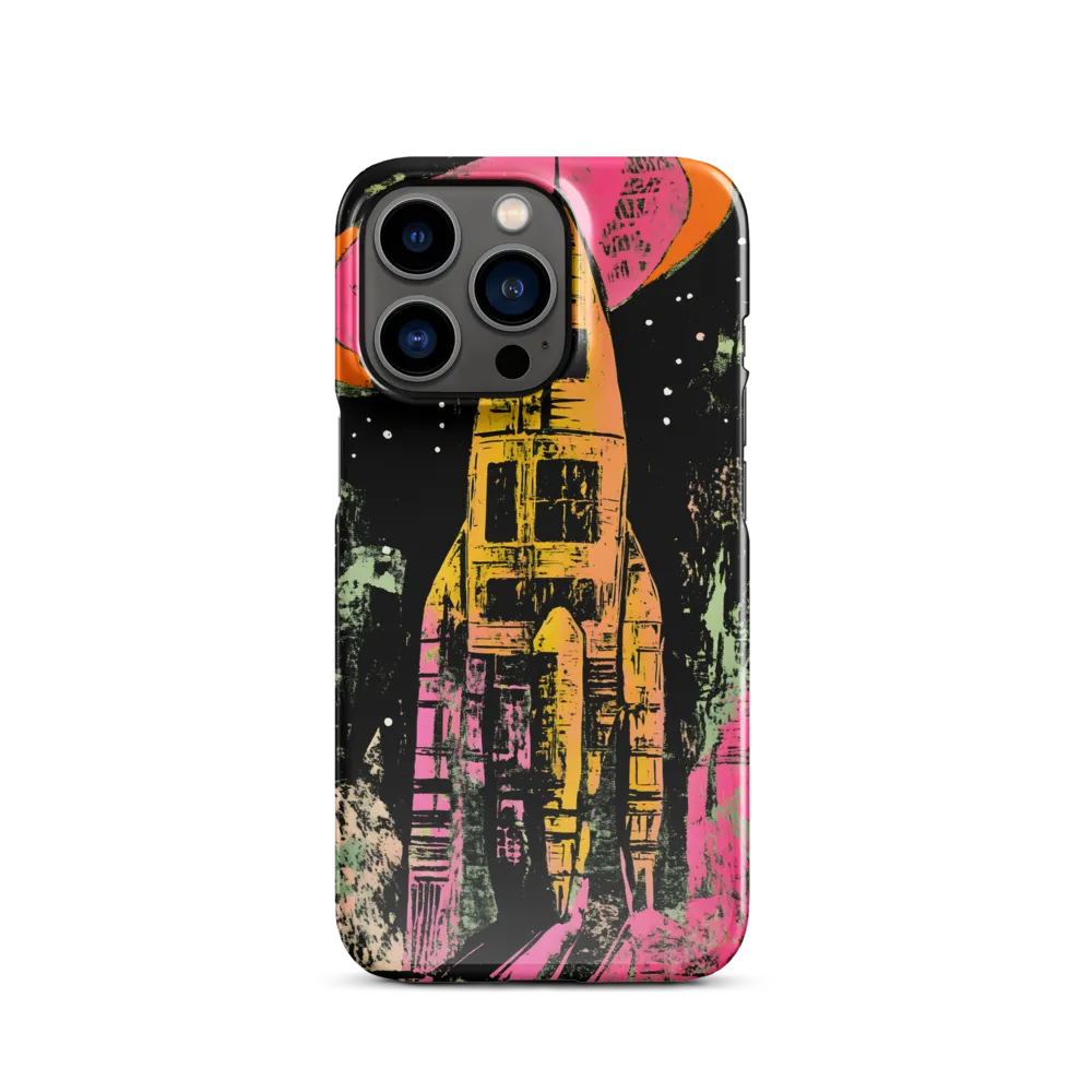 Cosmic Voyage: A Surreal Rocket Adventure