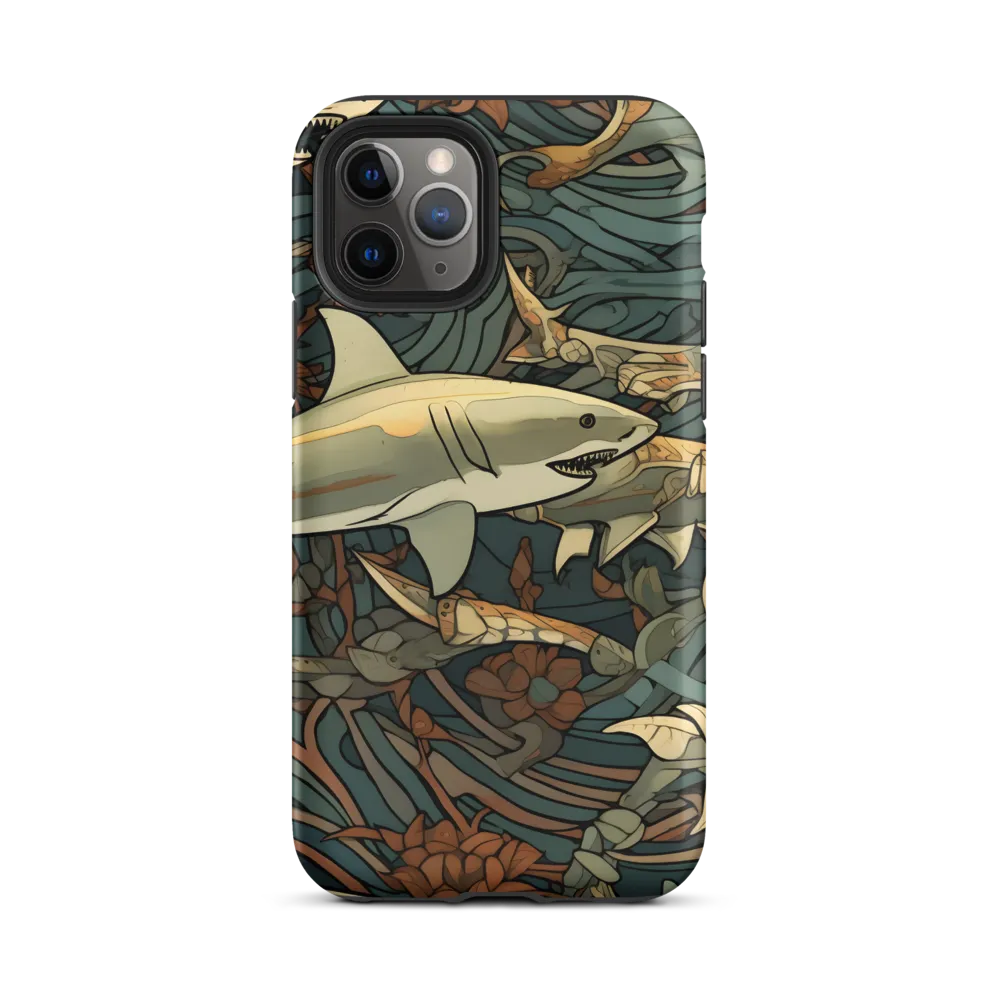 Dynamic Harmony of Sharks and Flora