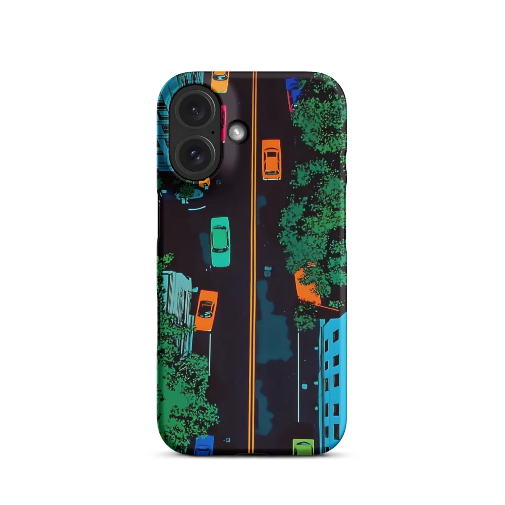 Urban Pulse: A Colorful Intersection