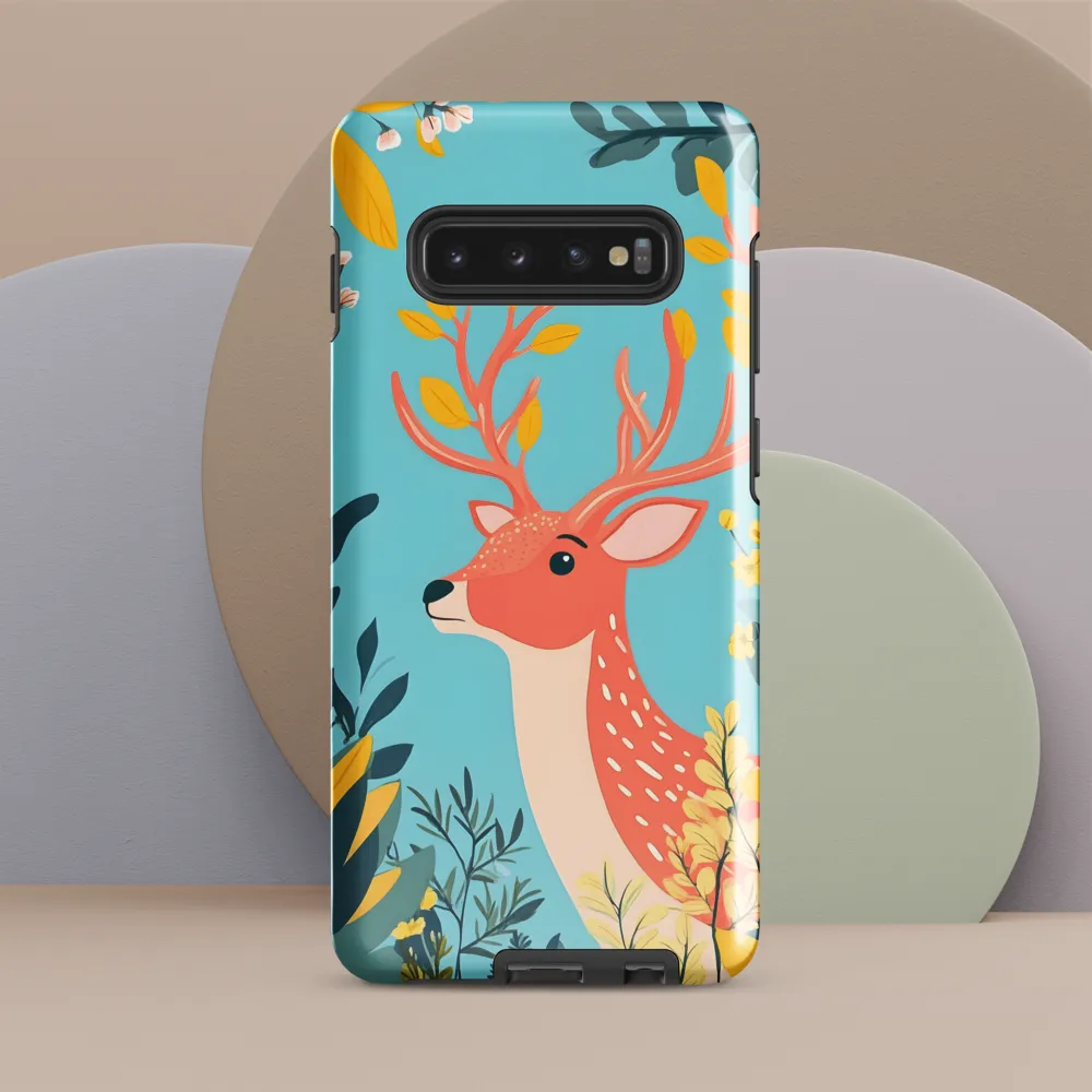 Whimsical Forest Guardian | Phone Case |  S10 Plus | Tough Case | Glossy