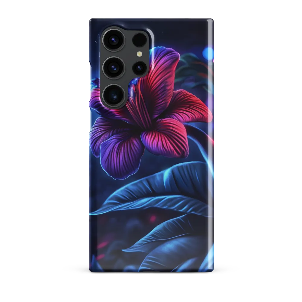 Illuminated Serenity: The Surreal Blossom