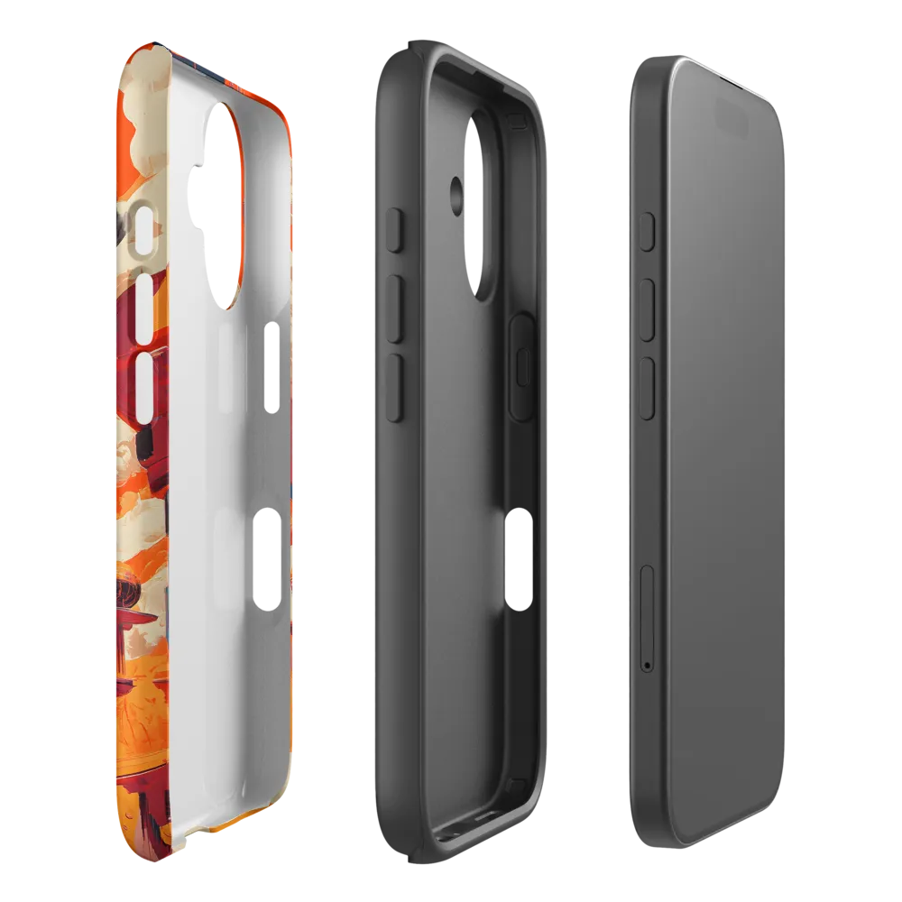 Celestial Towers of Tomorrow | Phone Case