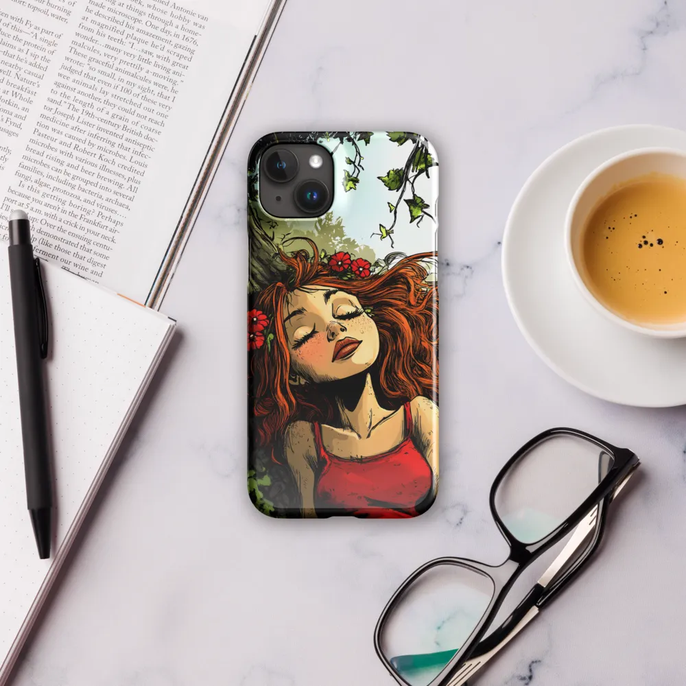Whispers of Serenity | Phone Case |  15 Plus | Snap Case | Glossy