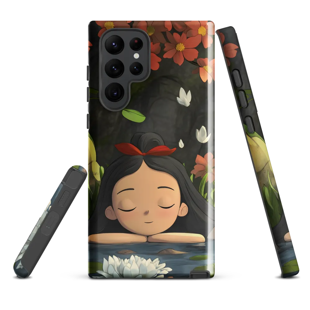 Tranquility by the Waterside | Phone Case |  S22 Ultra | Tough Case | Glossy