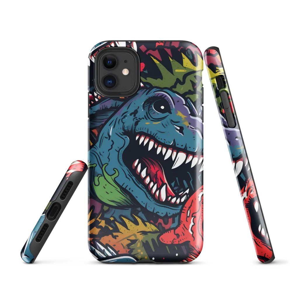 Dino Mania: A Colorful Frenzy