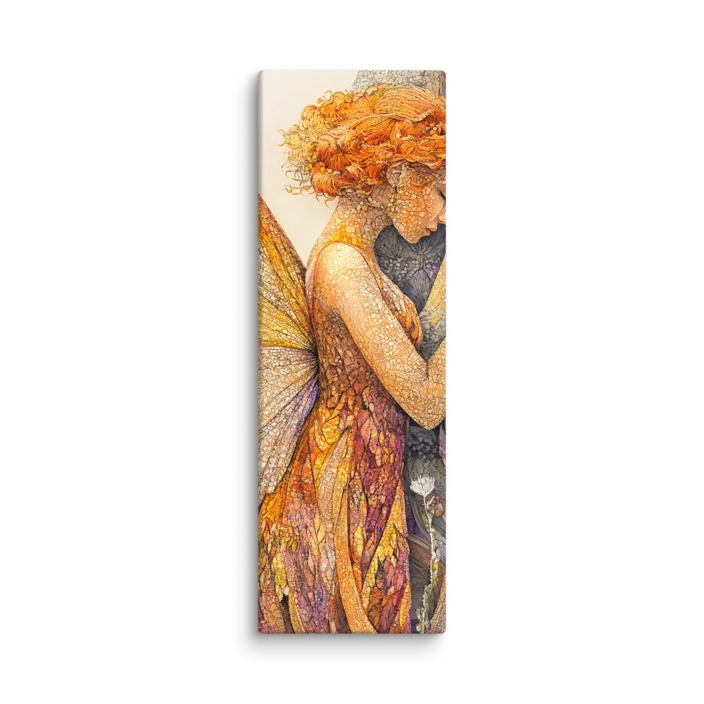 Whispers of the Frosted Meadow | Canvas | 20″×60″