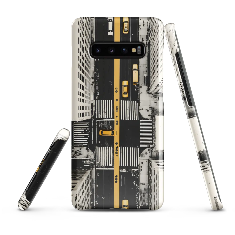 City Pulse: An Aerial Perspective | Phone Case |  S10 Plus | Snap Case | Glossy