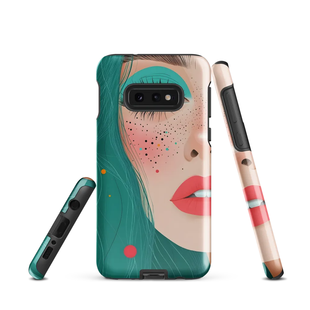 A Playful Portrait: Turquoise Temptation