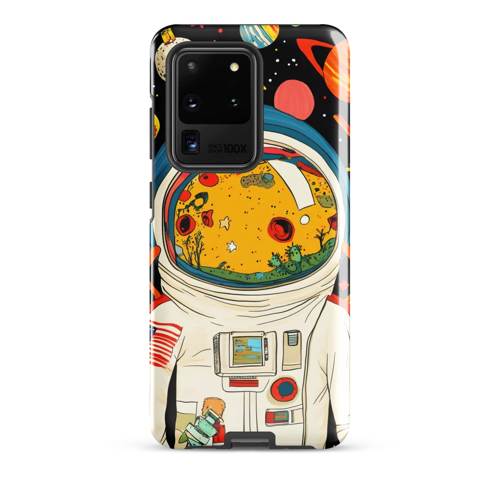 Cosmic Curiosity: Journey Within the Helmet