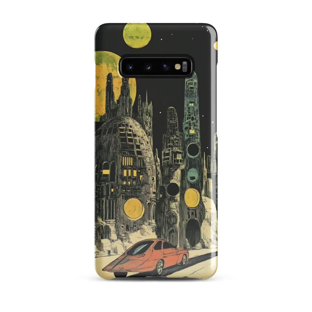 Odyssey in a Futuristic City | Phone Case |  S10 Plus | Snap Case | Glossy