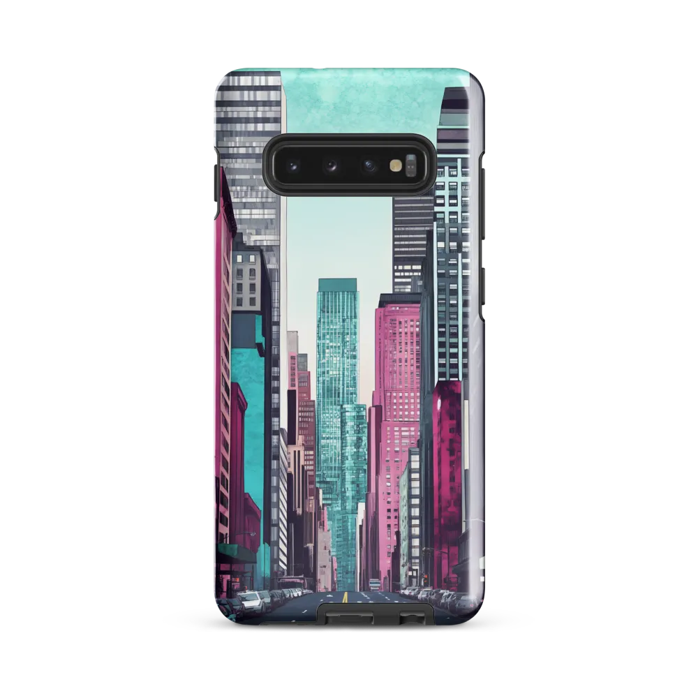 Urban Vibes: A Modern Cityscape | Phone Case |  S10 Plus | Tough Case | Glossy