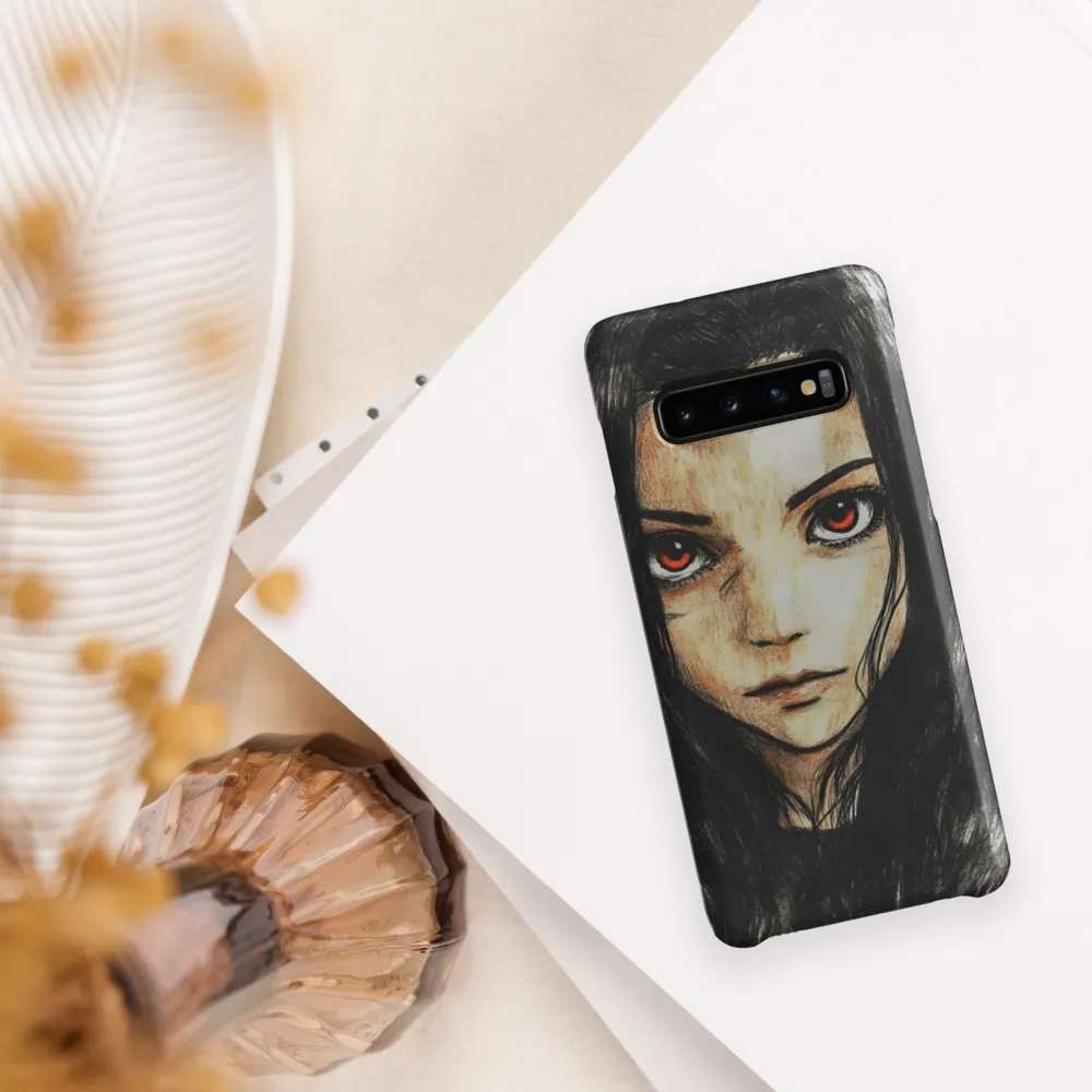 Eyes of Intensity | Phone Case |  S10 | Snap Case | Matte