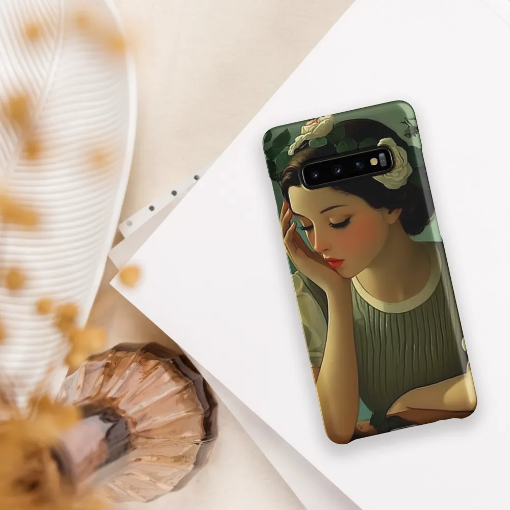 Whispers of Serenity | Phone Case |  S10 Plus | Snap Case | Matte