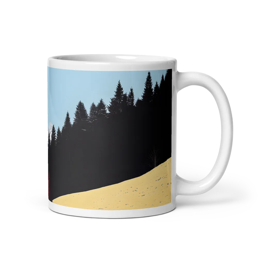 The Tranquil Retreat | Mug with White inside | 11 oz