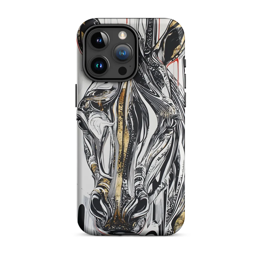 Ethereal Majesty: The Abstract Zebra