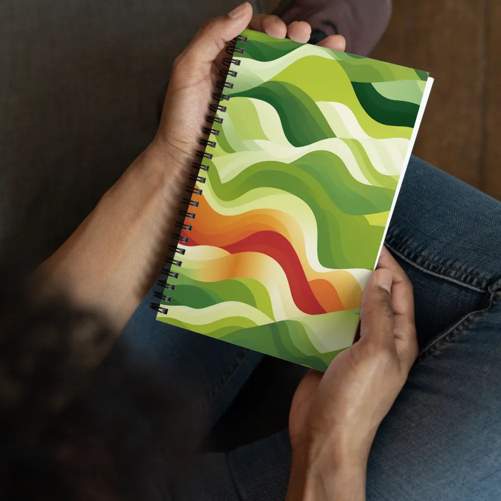 Waves of Nature | Spiral Notebook