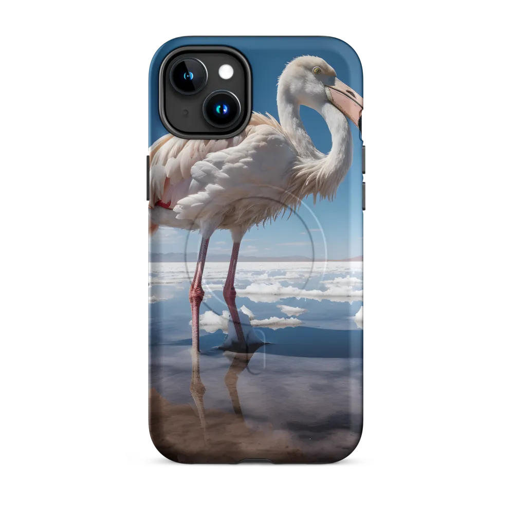 Graceful Solitude of a Flamingo