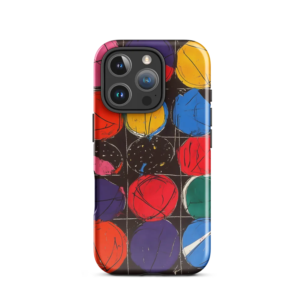 Colorful Circles in Abstract Harmony