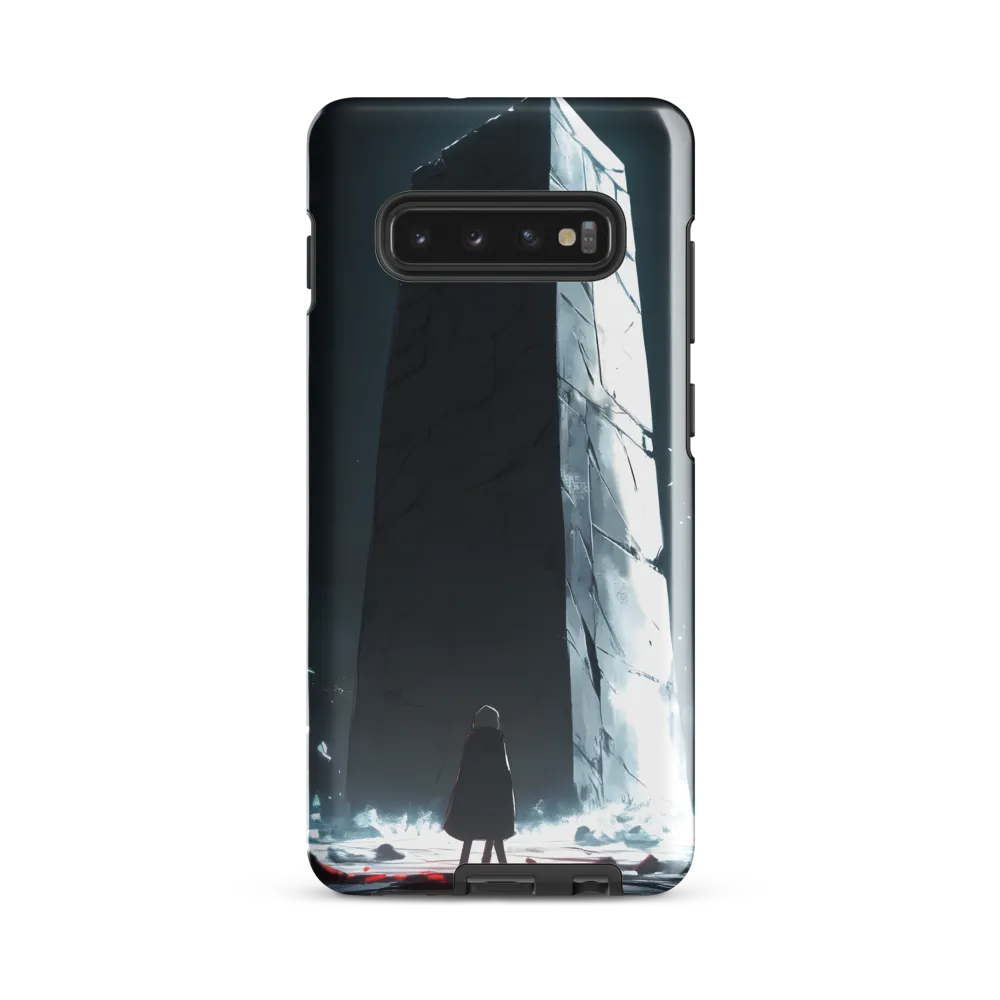 The Monolith's Gaze | Phone Case |  S10 Plus | Tough Case | Glossy